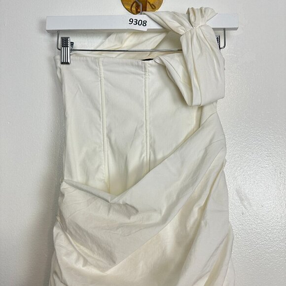 HOUSE OF CB Clementine Cut Out Mini Dress in White Size X-Small - Picture 13 of 16